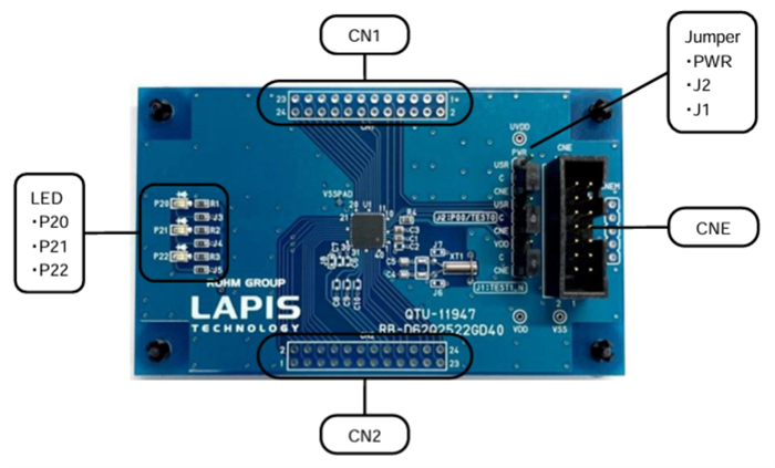 Location Circuit - ROHM Semiconductor RB-D62Q2522GD40 Reference Board